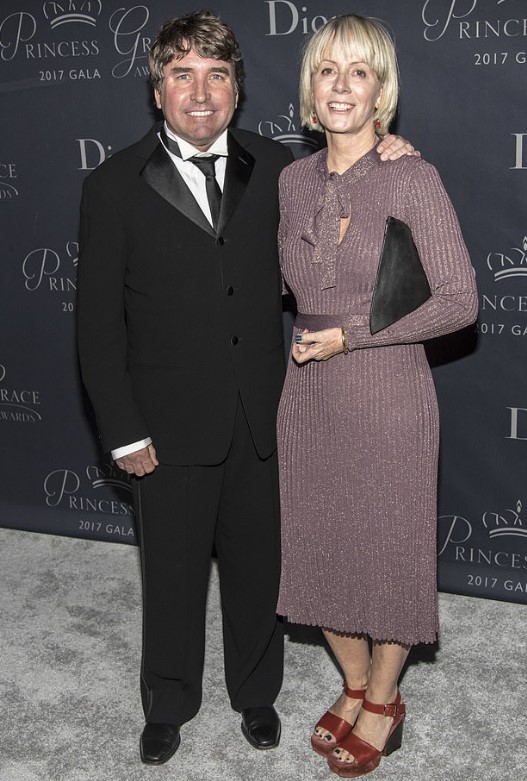 Karen Hillenburg andd her husband