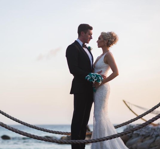 Kelly O'Grady with her husband