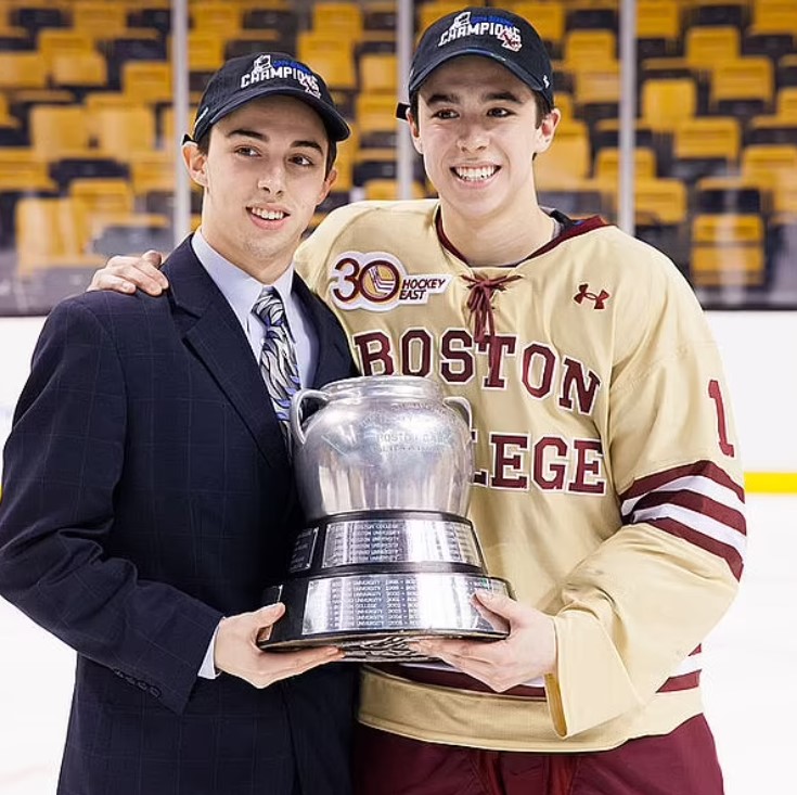 Matthew Gaudreau and Johnny Gaudreau