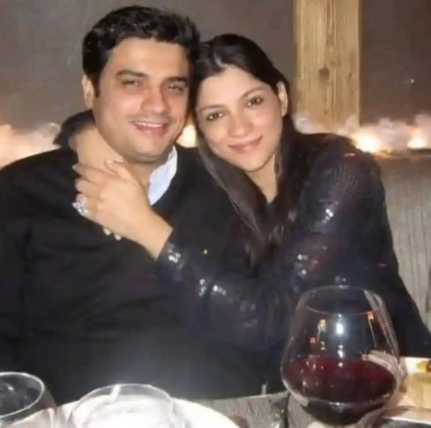 Natasha Danish Ali with her husband Danish Iqbal