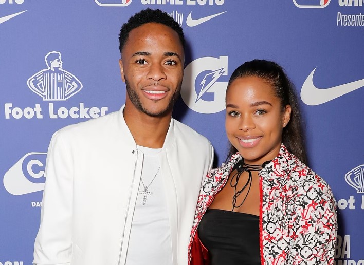 Paige Milian with her husband