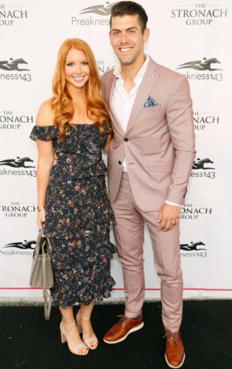 Amanda Bass and her husband Justin Tucker