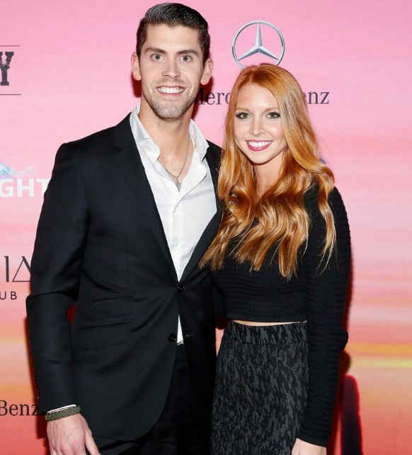 Amanda Bass with her husband Justin Tucker