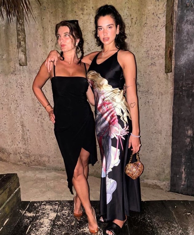 Anesa Lipa with her daughter Dua Lipa