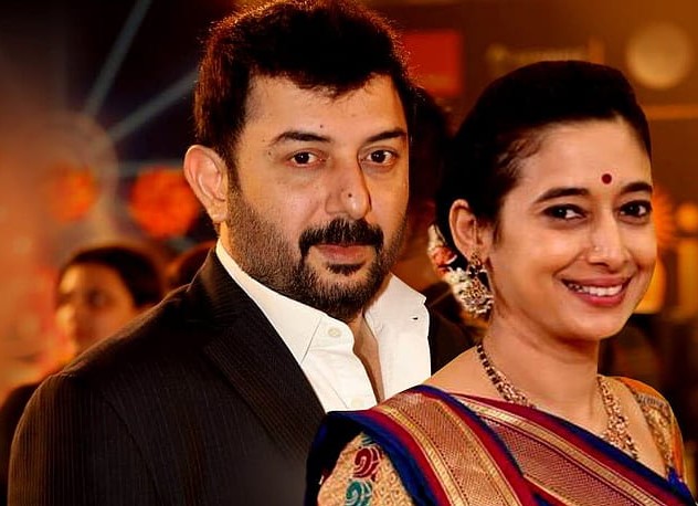 Aparna Mukerjee and her husband Arvind Swamy