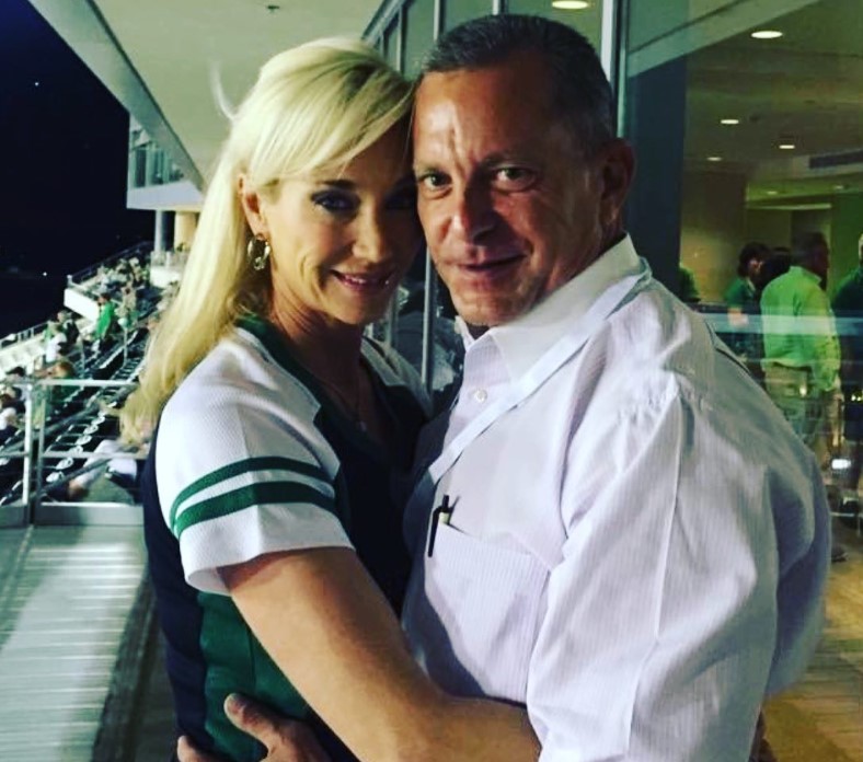 Charlotte Hopkins and her ex-husband Terry Bradshaw