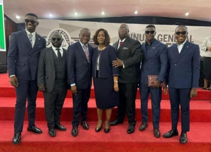 Efua Ghartey family