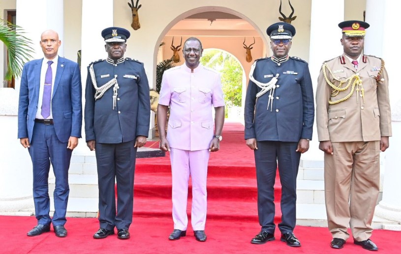 Gilbert Masengeli family