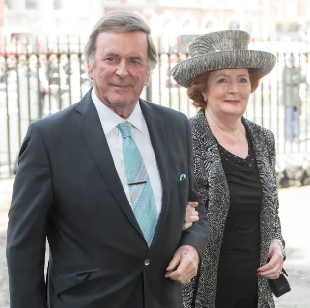 Helen Wogan and her husband Terry Wogan
