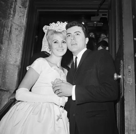 James Darren with his wife Evy Norlund