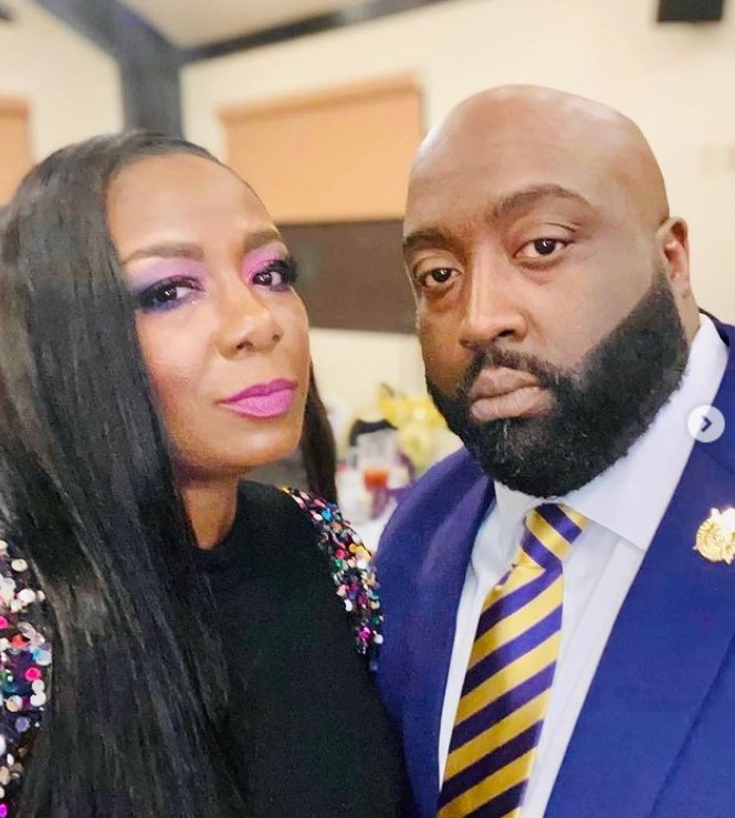 Keke Jabbar with her husband Ameen Jabbar