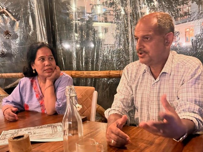 Oshin Sharma's parents