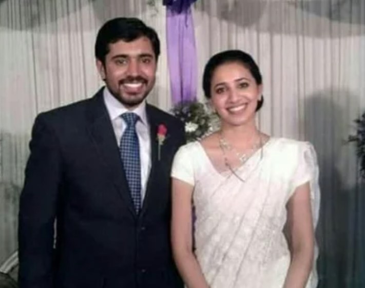 Rinna Joy with her husband