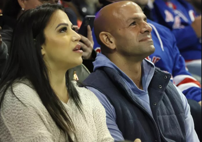 Sanaa Saleh and her husband Robert Saleh