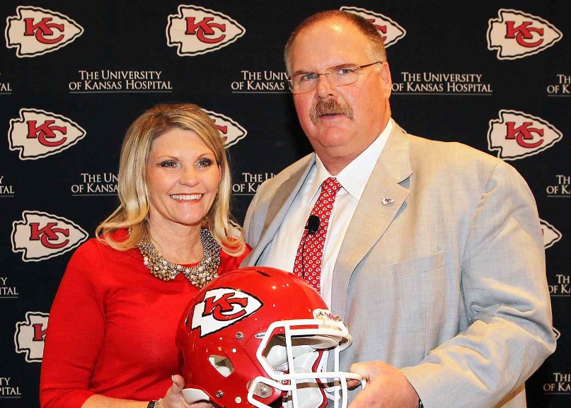 Tammy Reid with her husband