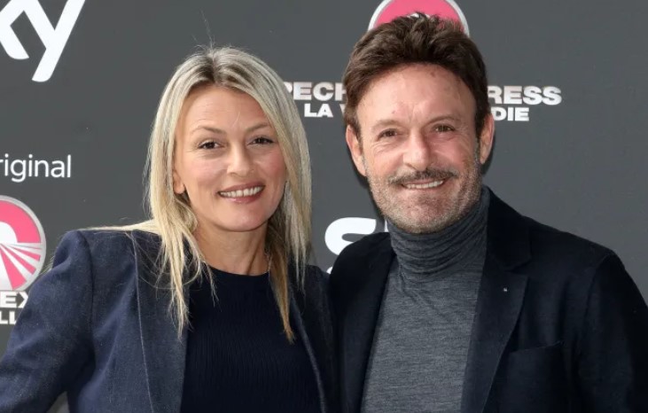 Toto Schillaci with his wife Barbara Lombardi