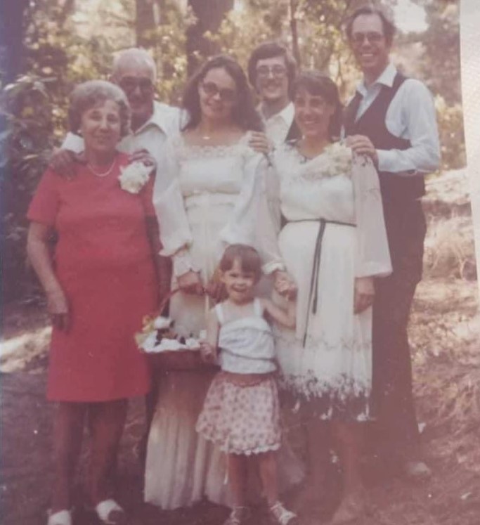 Amy Bruni with her family