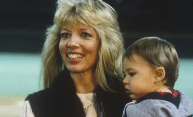 Carol J. Woliung with her son