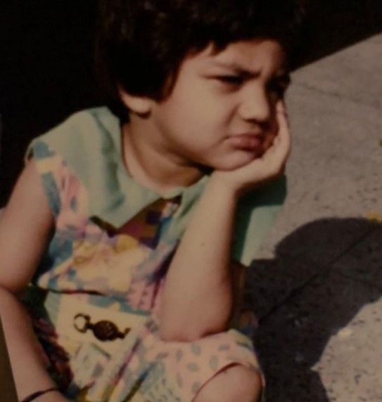 Iltija Mufti's childhood image
