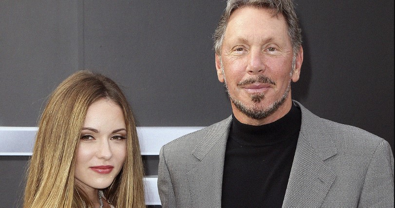Melanie Craft and her ex-spouse Larry Ellison