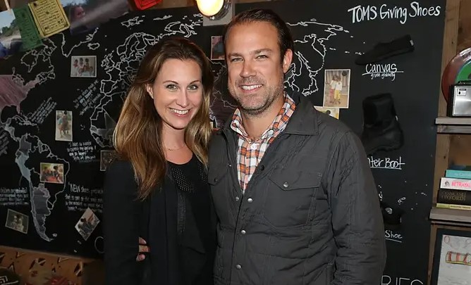 Meredith Seacrest with her husband Jimmy Leach