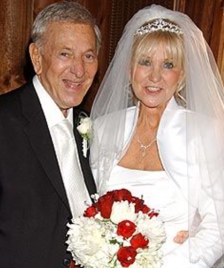 Peggy Crosby with her spouse Jack Klugman