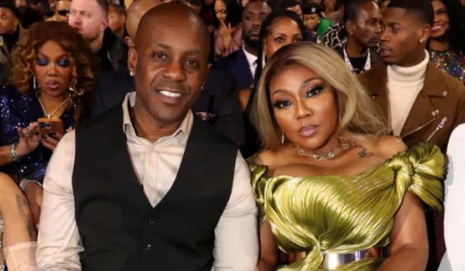 Rocky Bivens with his wife LaTocha