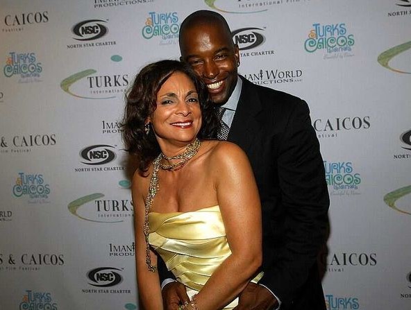Terrence Duckett with his ex-wife Jasmine Guy