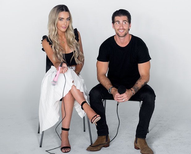 Lauryn Bosstick with her husband