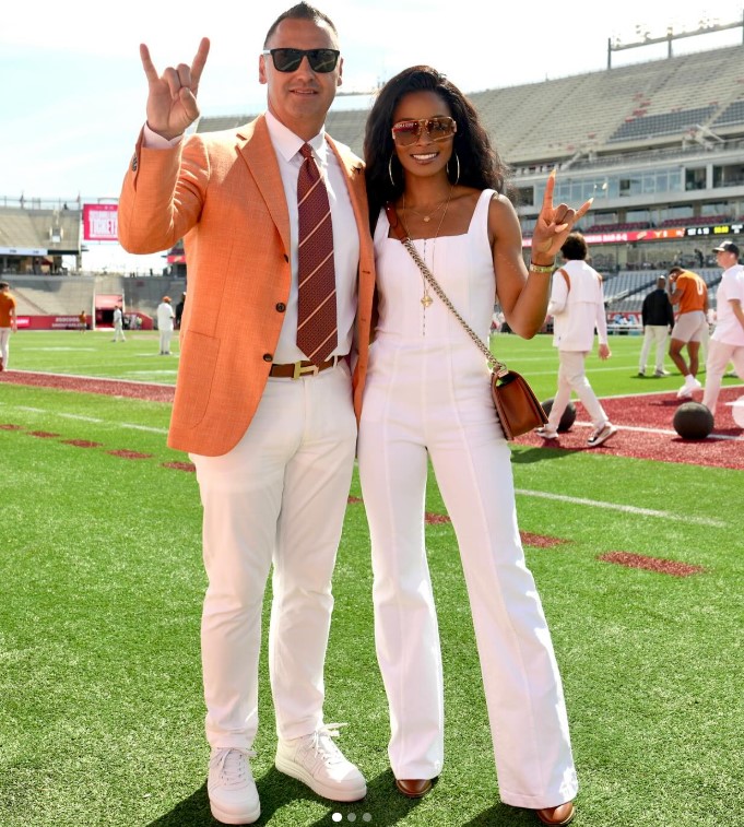 Loreal Sarkisian with her husband Steve Sarkisian
