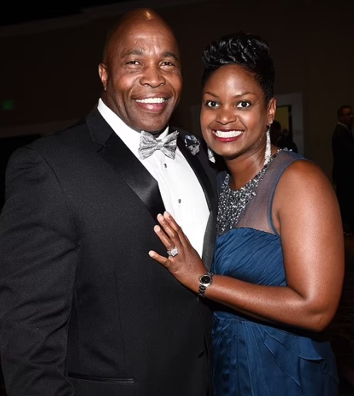 Renard Spivey and his wife Patricia