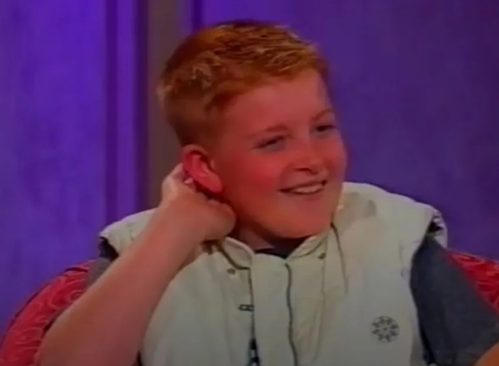 Rory Sykes' childhood image