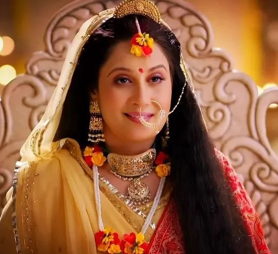 Aanandee Tripathi playing the role of Kaushlya Maa in television series ‘Shrimad Ramayan’ (2024)