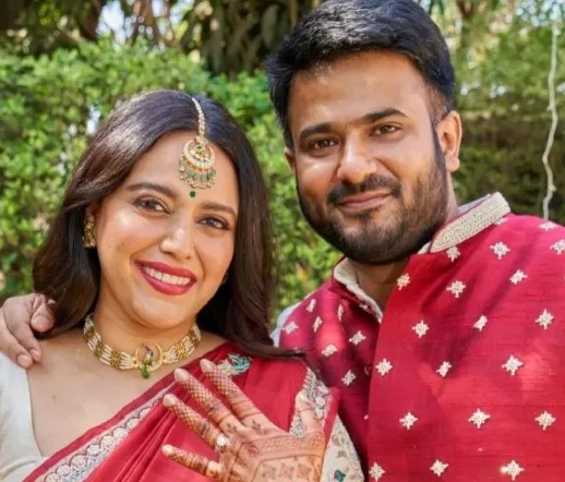Fahad Ahmad and his wife
