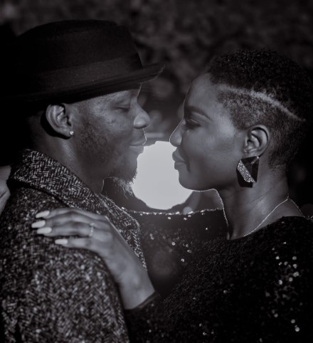 Frank Itom with his partner Ifedayo Agoro