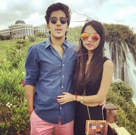 Ishita Advani and her brother