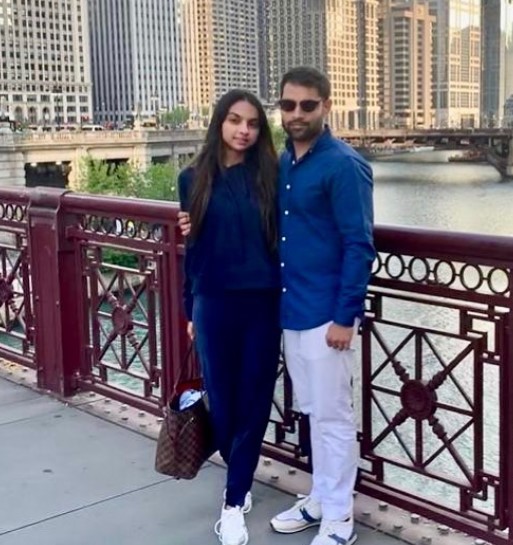 Ishita Advani and her husband Karma Vivan