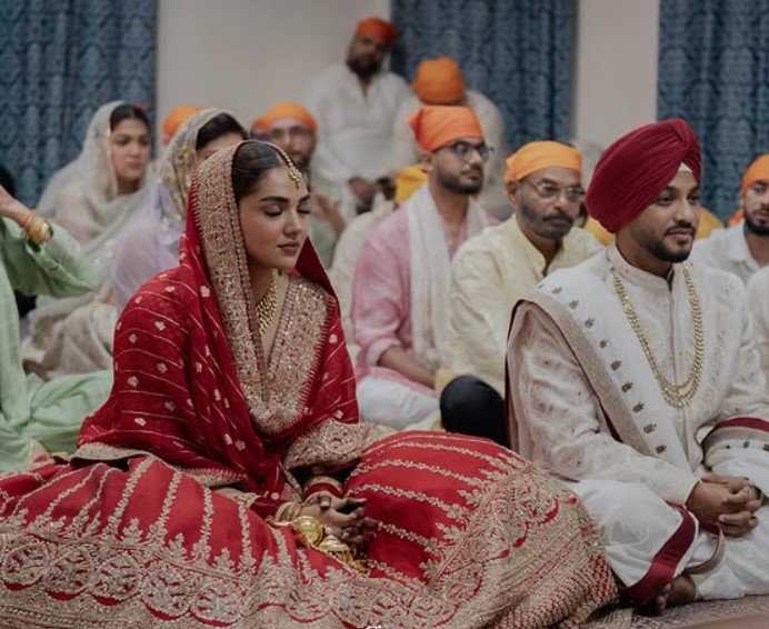 Manraj Jawanda and her husband Raftaar