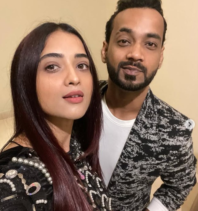Masoom Shankar with her brother Tuhin Shankaar