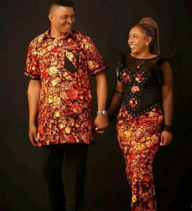 Paul Nwokocha with his second wife