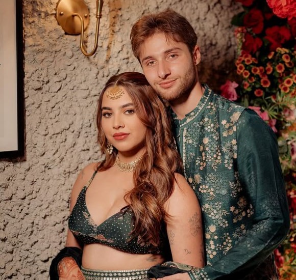 Shane Gregoire and his wife Aaliyah Kashyap