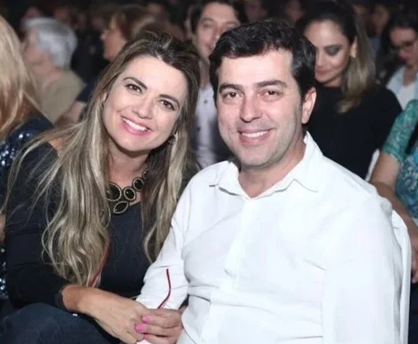 Adriana Thyssen with Décio Ferreira
