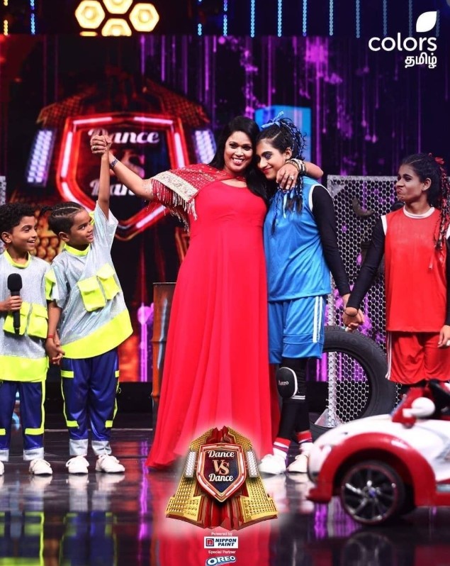 Aishu ADS appeared in Dance Vs Dance Season 2 (2021) aired on Colors Tamil