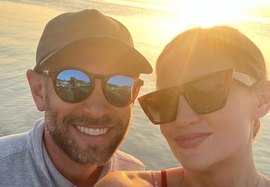 Brandie Bowman with her boyfriend Sean Straub