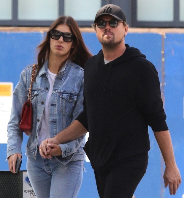 Camila Morrone with Leonardo DiCaprio
