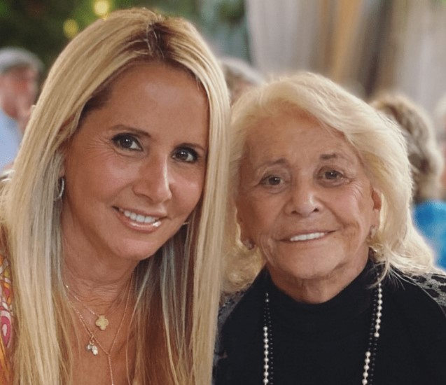 Carolyn Gusoff with her mom