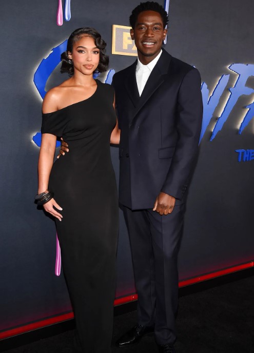 Damson Idris with Lori Harvey