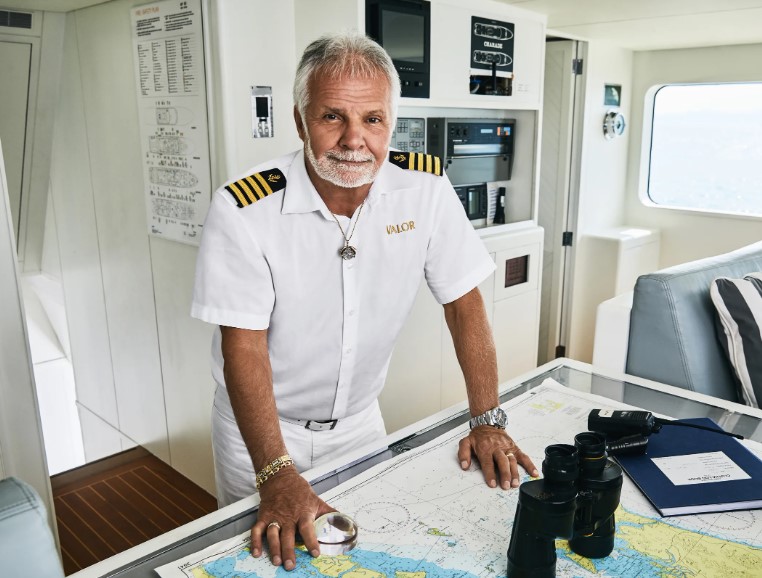 Lee Rosbach below deck