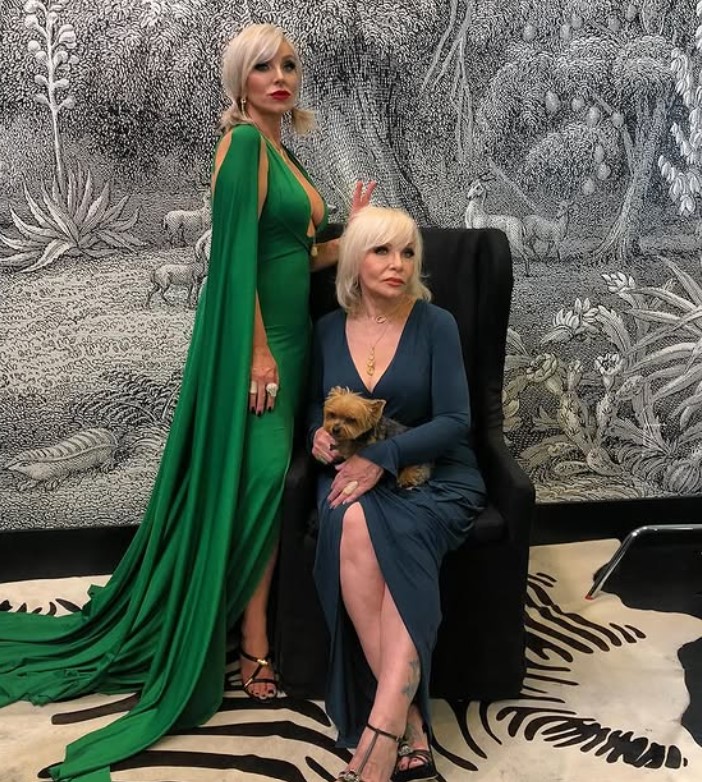 Margaret Josephs with her mom