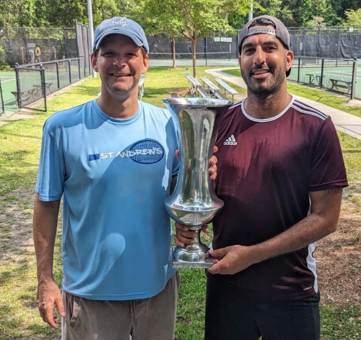 Rod Razavi with his dad